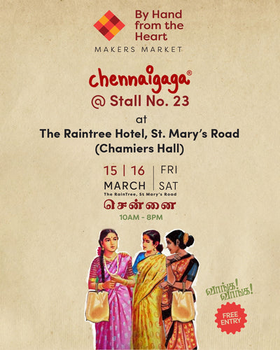 Chennaigaga is coming soon to a Stall near you