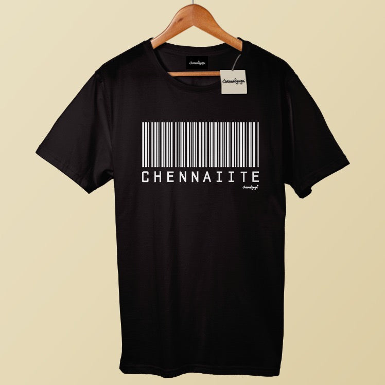 Barcode Chennaiite - silver print
