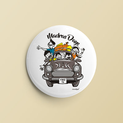 MADRAS DAYS - Magnet / Badge