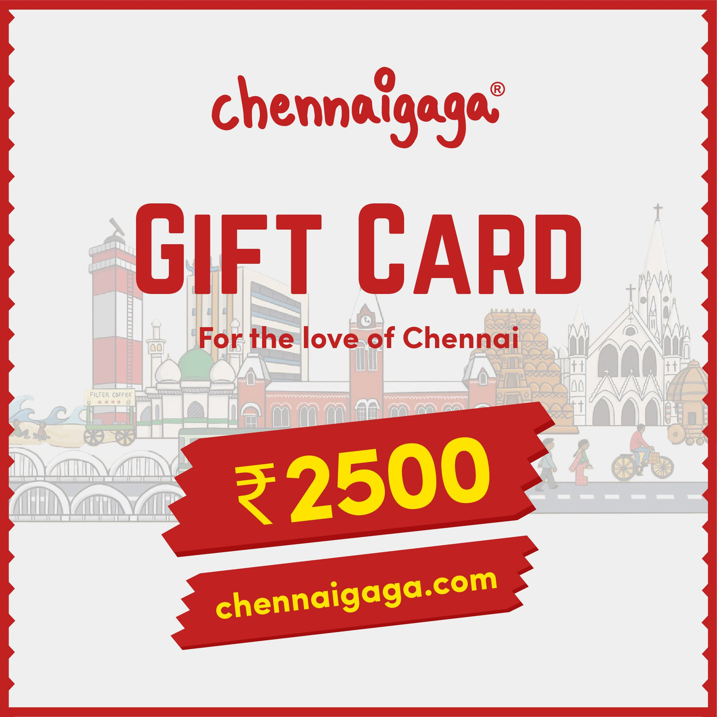 Chennaigaga Gift Card