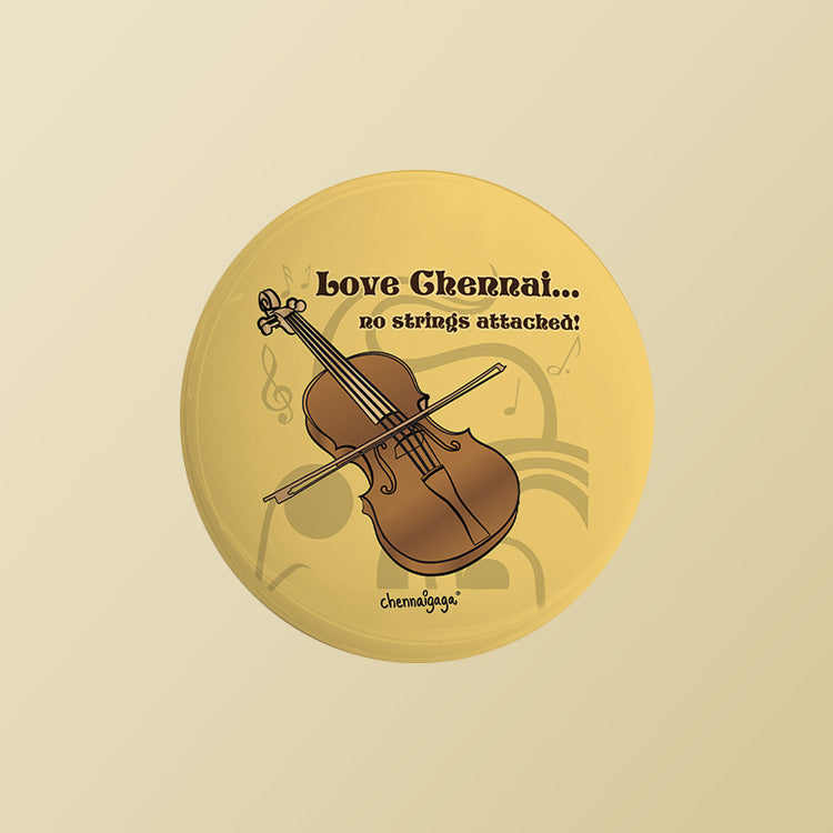 VIOLIN - Magnet / Badge