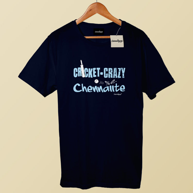 Cricket-Crazy Chennaiite - Navy