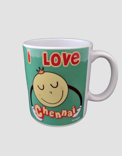 I  Love Chennai Smiley - View 3